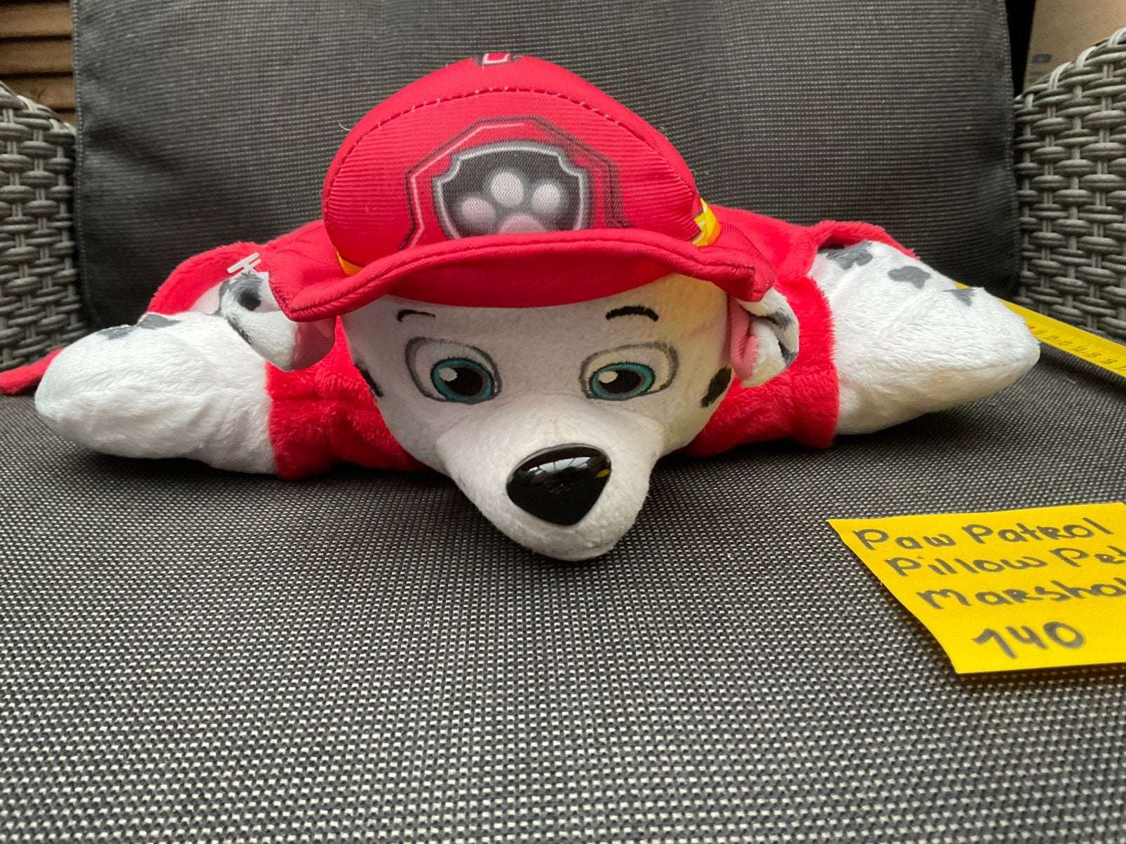Zgan, niet kapot, Pillow Pets Marshall kussen Paw Patrol, Ophalen, Overige figuren, Zo goed als nieuw, Gebruiksvoorwerp