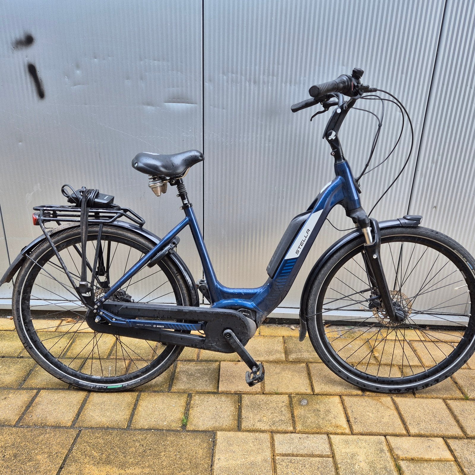 Stella E-bike met Bosch Active Line Plus motor, Gebruikt, 51 tot 55 cm, 30 tot 50 km per accu, Ophalen