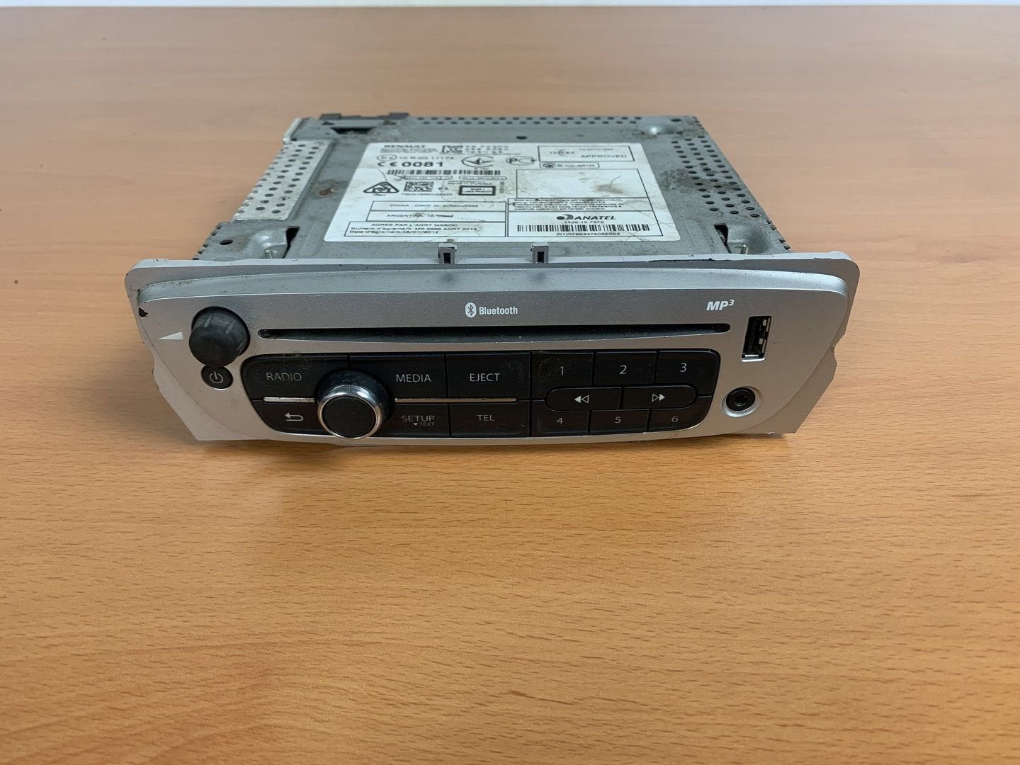 radio renault megane / scenic III 2008 tot 2016 281152275R, Auto diversen, Ophalen of Verzenden, -, -, -