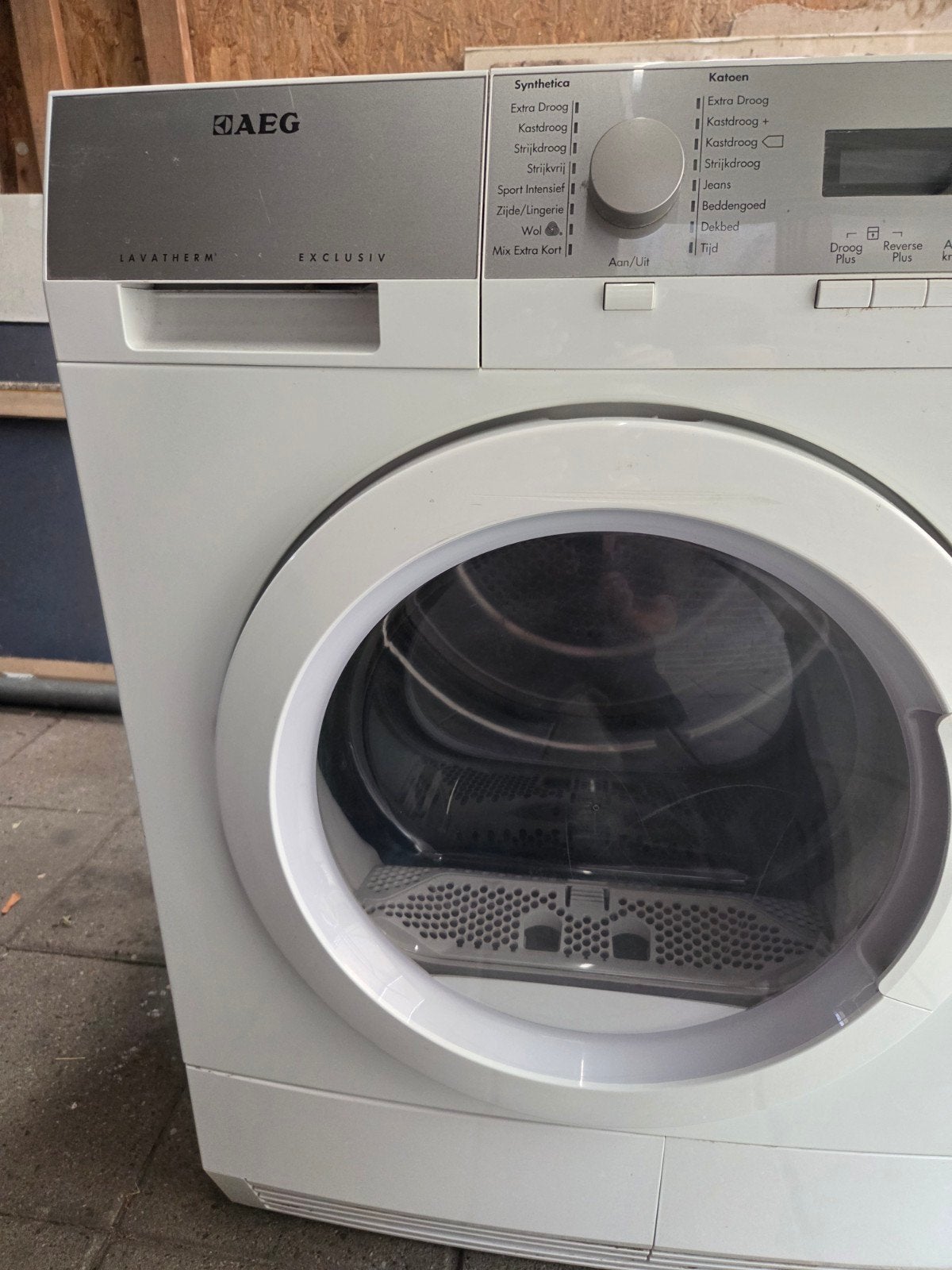 AEG warmtepompdroger - snaar defect, moet gereinigd, Ophalen