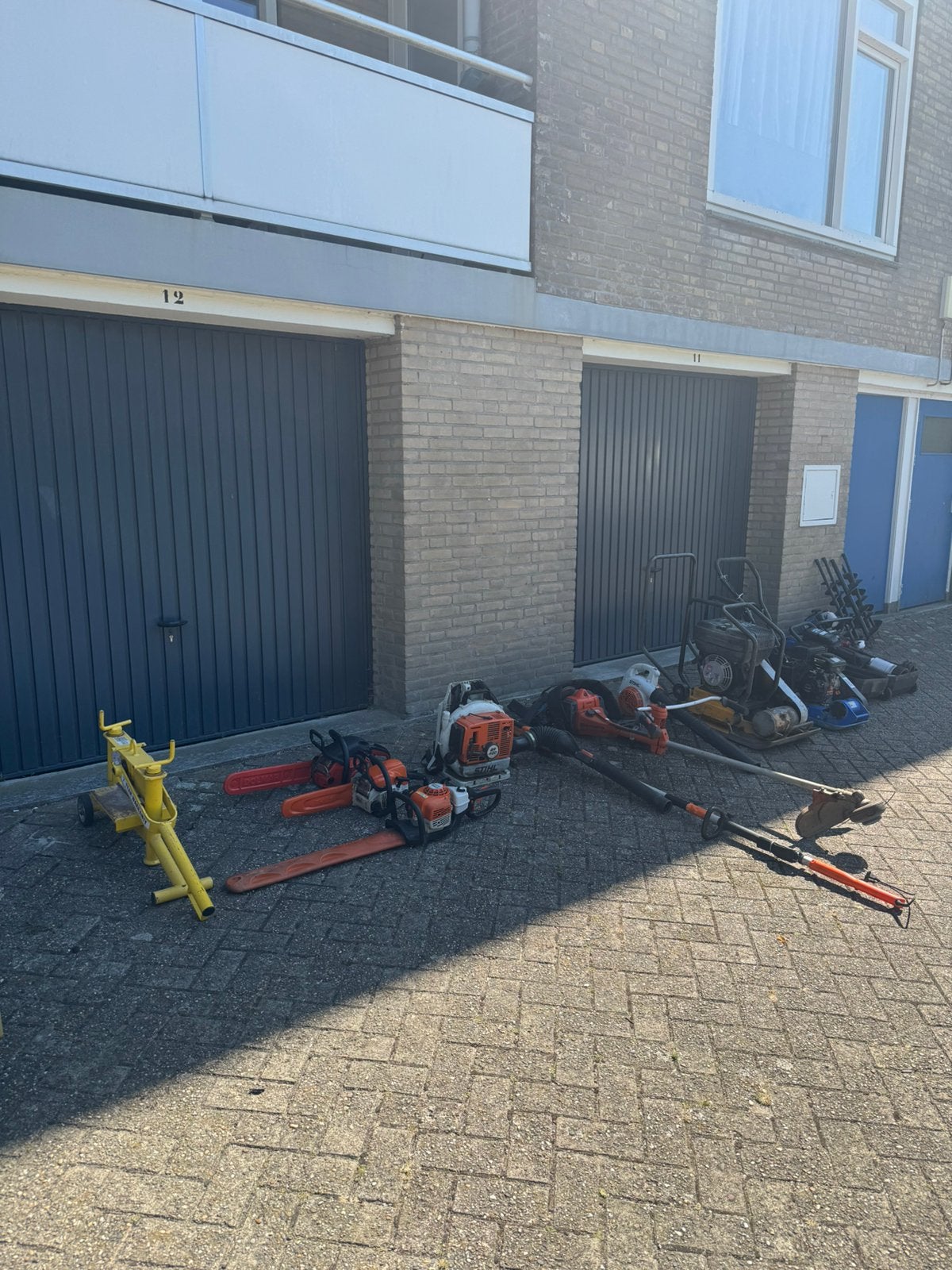partij gereedschap, Ophalen, Gebruikt