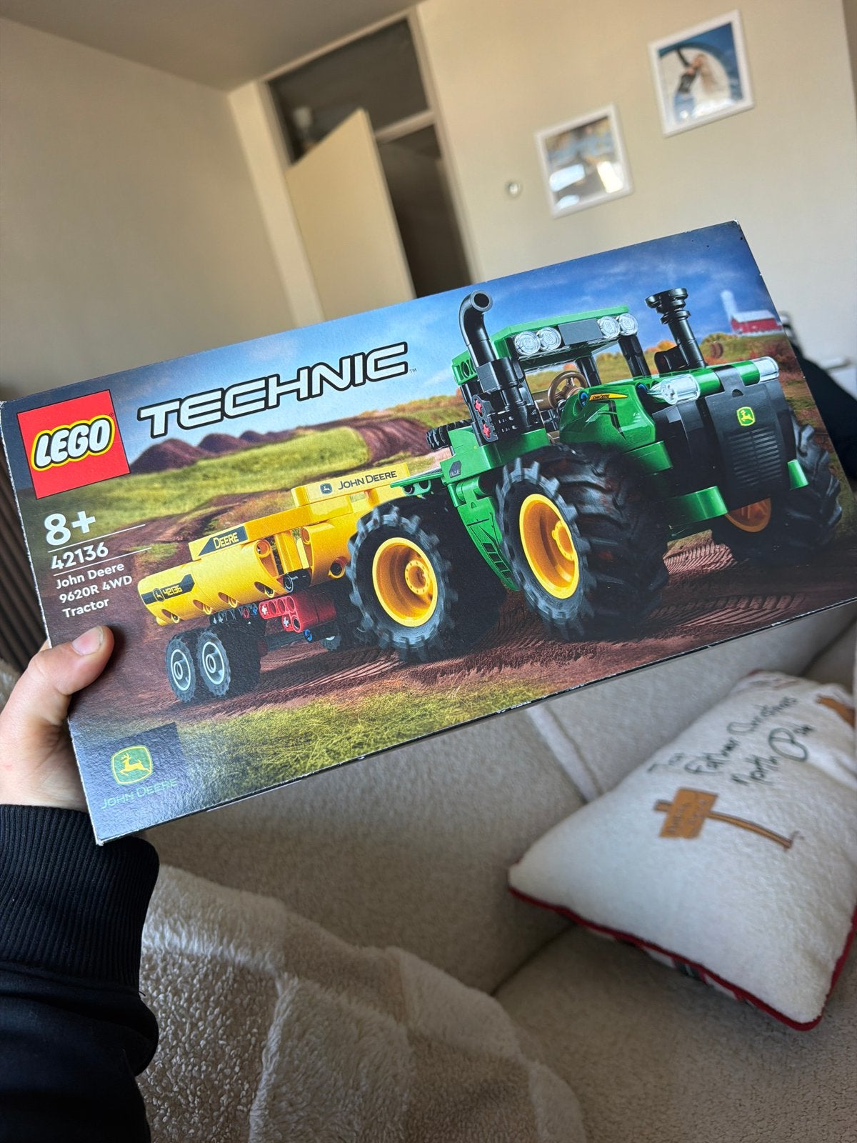 LEGO Technic John Deere 9620R 4WD Tractor (42136), Lego, Nieuw, Ophalen of Verzenden, Technic