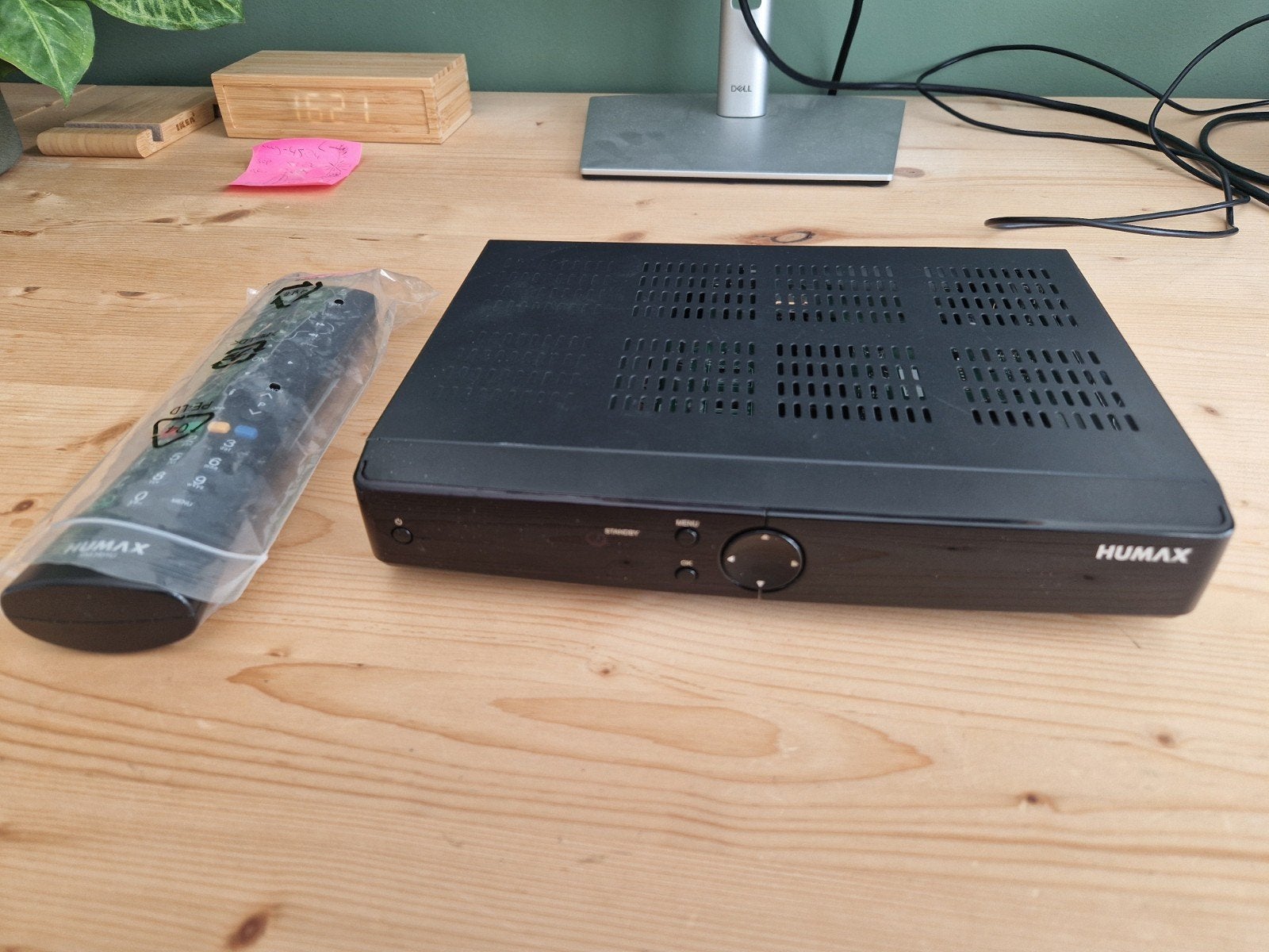 Humax kabel TV decoder met afstandsbediening, Ophalen of Verzenden, Zo goed als nieuw, Decoder