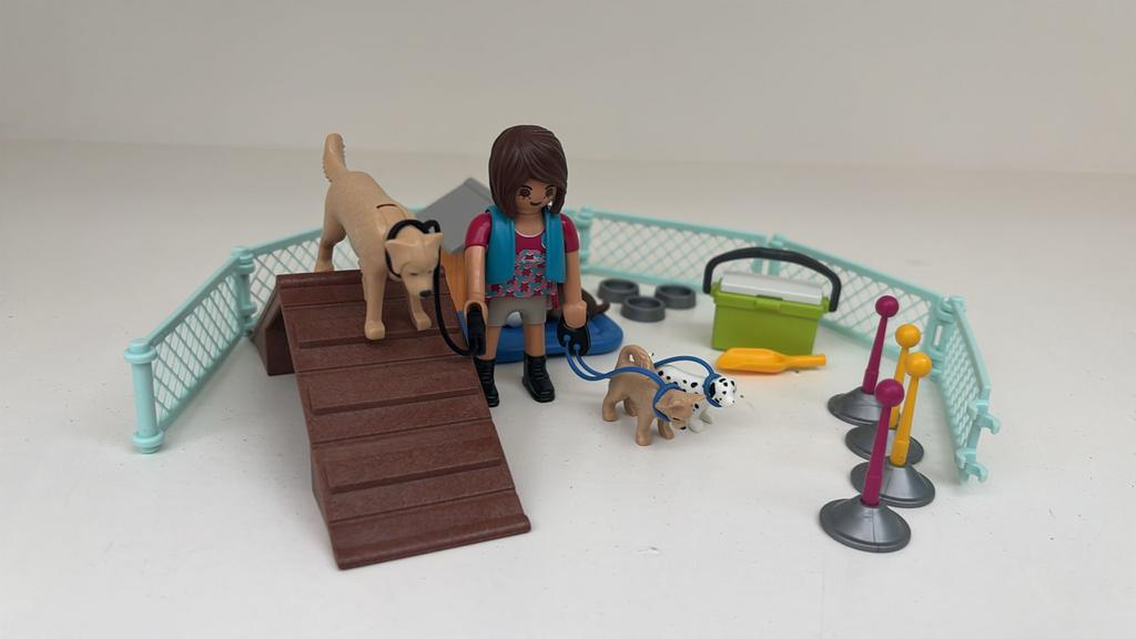 Playmobil Hondentrainer Set - Compleet met Accessoires, Ophalen of Verzenden, Zo goed als nieuw, Complete set