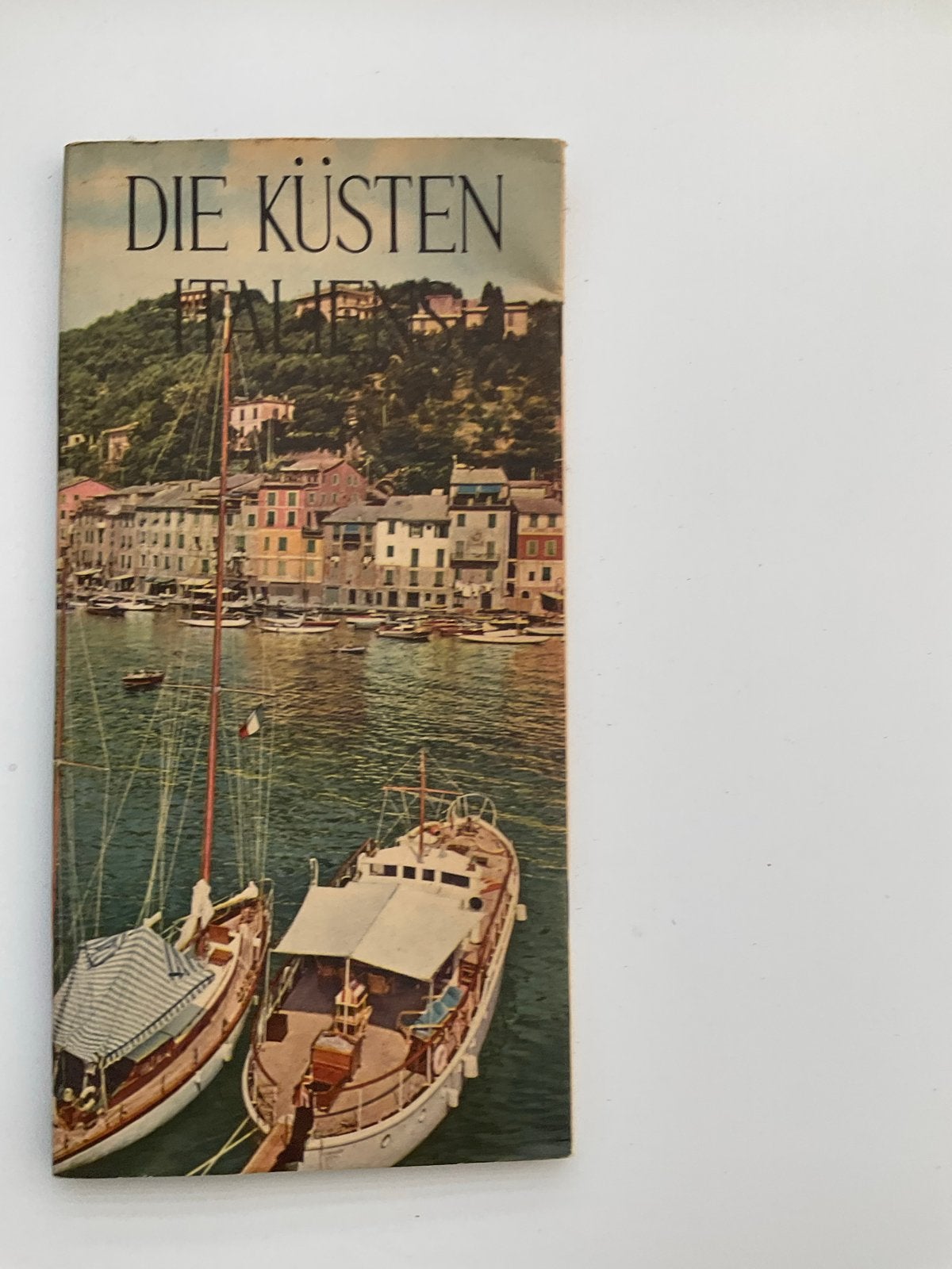 Vintage folder Italiaanse kusten, Boeken, Europa, Ophalen of Verzenden, Brochure, Gelezen