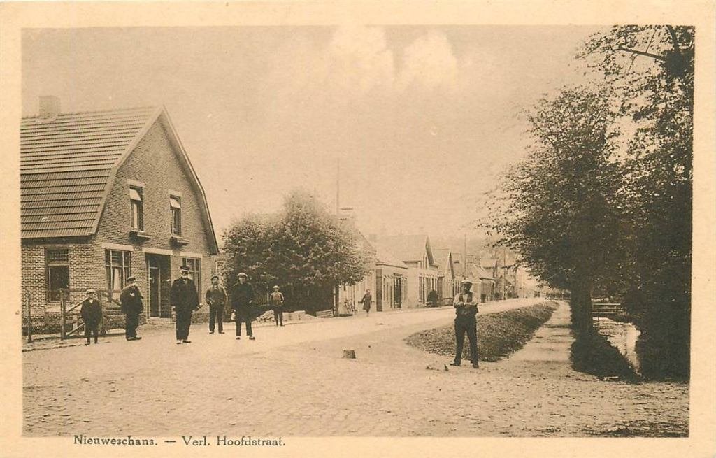 388-551-033 Nieuweschans Verl. Hoofdstraat, Verzenden, Voor 1920, Groningen