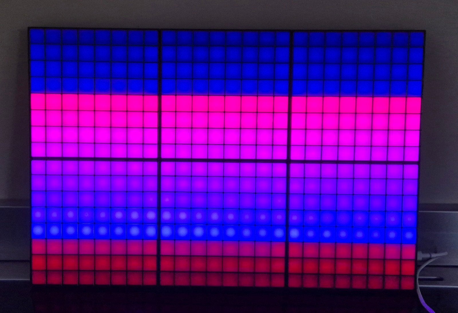 Twinkly squares (6 stuks, startpakket), Ophalen, Zo goed als nieuw, Modern, Pixel Art, Interactief, Sfeervol