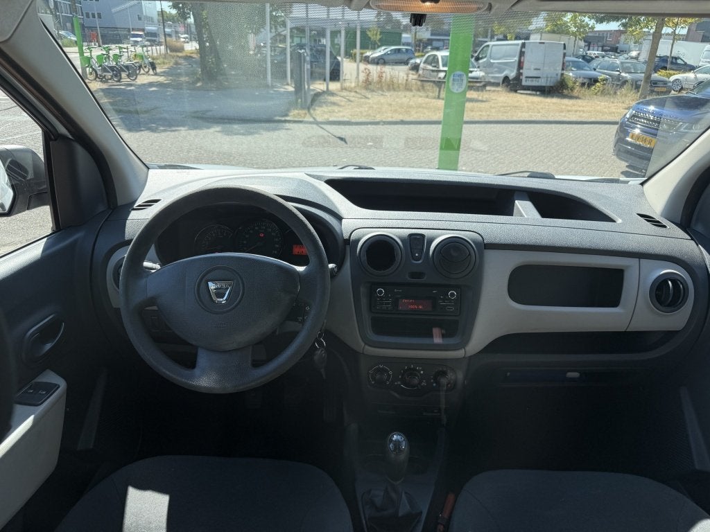 Dacia Dokker 1.5 dCi 75 Ambiance zijschijfdeur trekhaak, Auto's, Euro 5, 4 cilinders, Wit, Origineel Nederlands