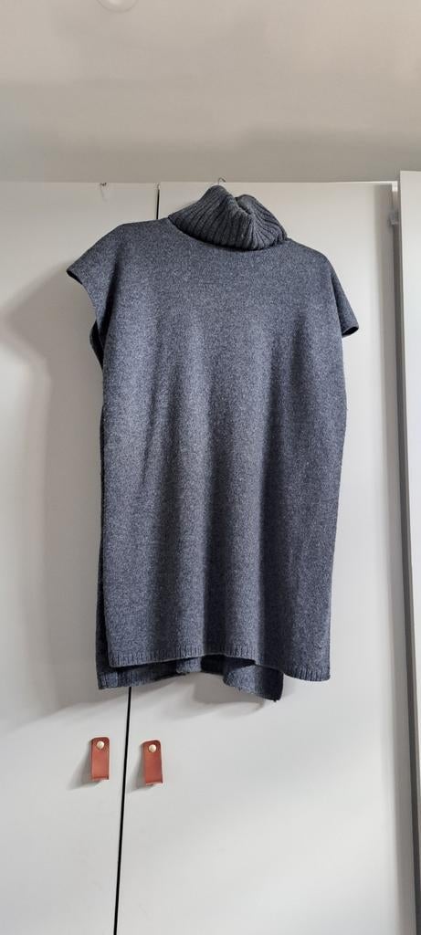 Warme grijze poncho trui van Arket, Kleding | Dames, Truien en Vesten, Zo goed als nieuw, Maat 34 (XS) of kleiner, Grijs, Ophalen of Verzenden