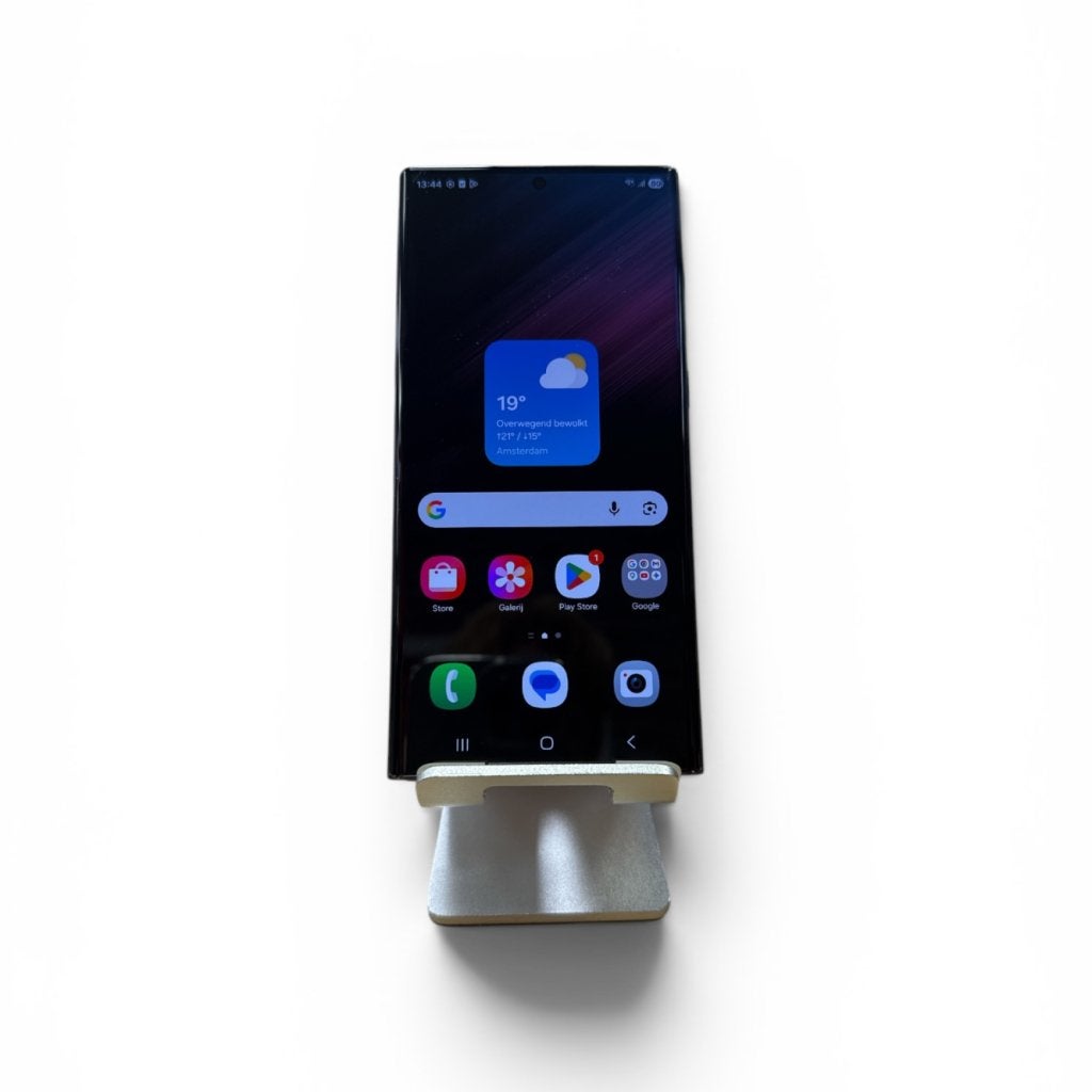 Samsung Galaxy S22 Ultra 128GB | Krasje in scherm, Samsung, Zo goed als nieuw, Support@Samsung.com, 129, Samsung-ro, Yeongtong-gu
Suwon-si, Gyeonggi-do 16677
South Korea