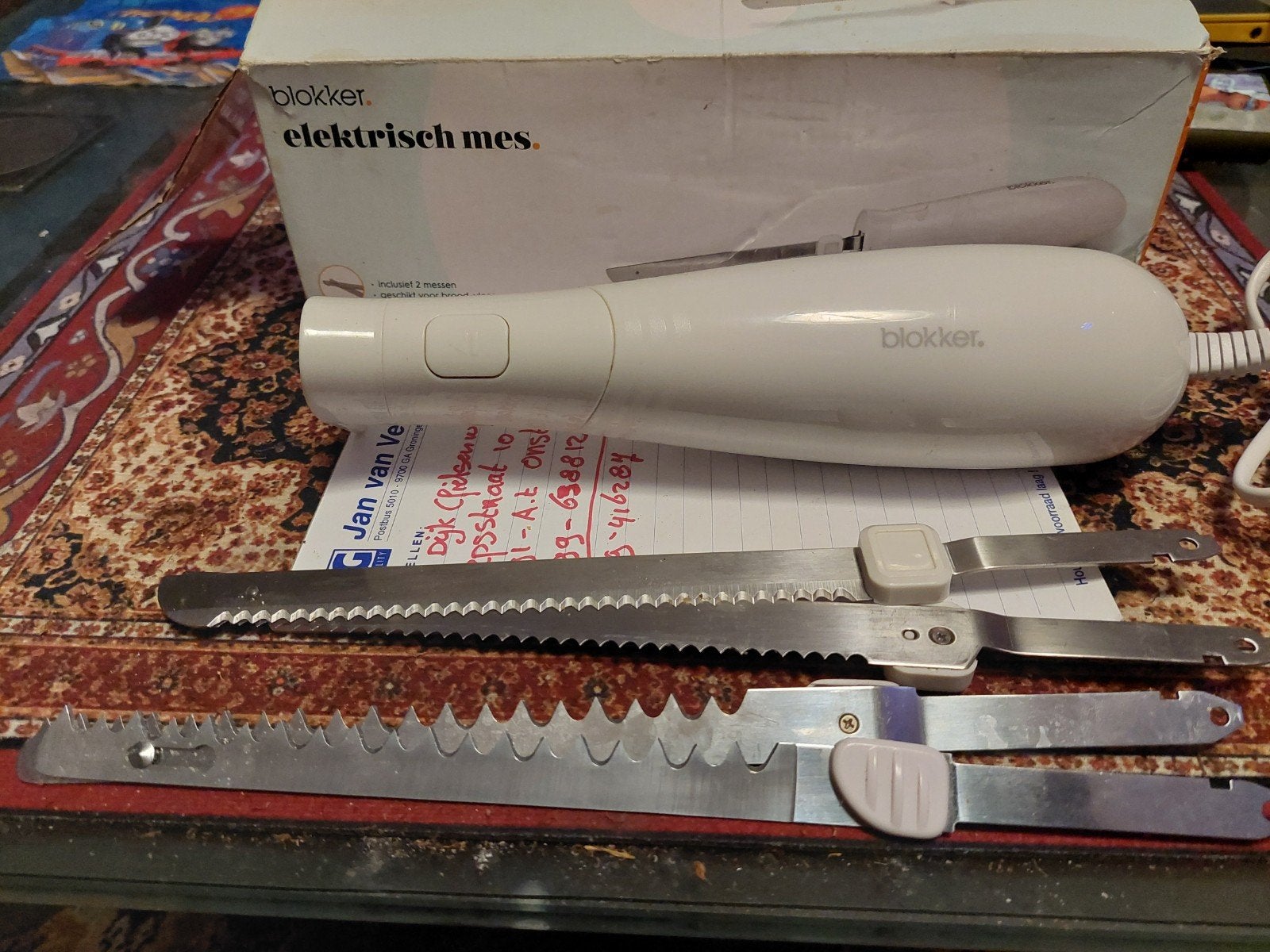 Elektrisch Mes, Ophalen of Verzenden, Zo goed als nieuw