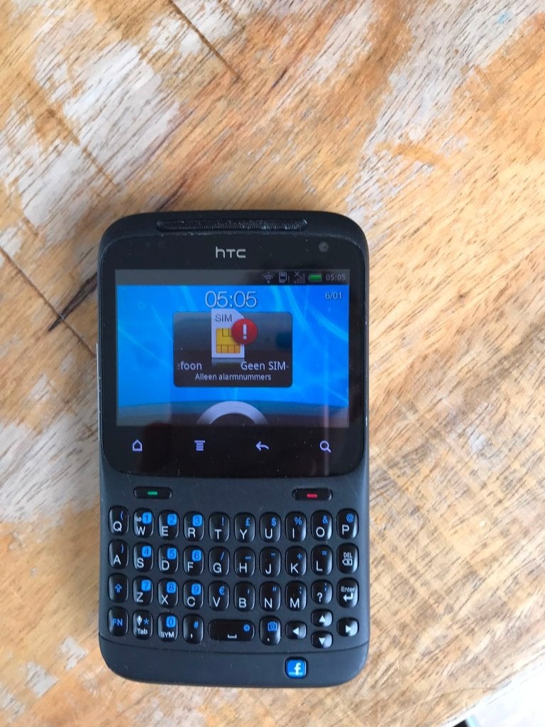 HTC ChaCha a810e - Goede Accu, Lichte Gebruikssporen, Telecommunicatie, Mobiele telefoons | HTC, HTC, Gebruikt, Zwart, Fysiek toetsenbord