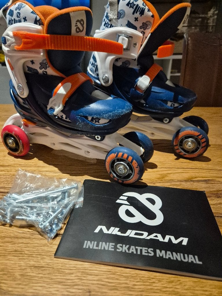 Skeelers & Rolschaatsen NIJDAM jongens, Ophalen, Gebruikt, Kinderen, Inline skates 4 wielen