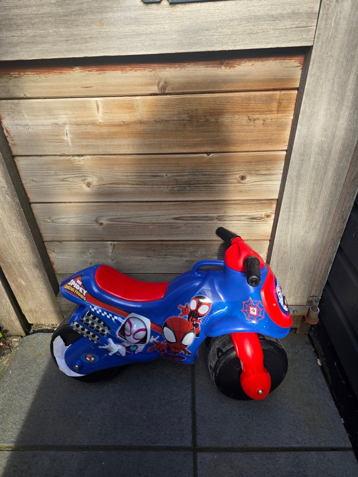 Spiderman Loopmotor - Stoer Speelgoed voor Jonge Helden, Ophalen, Gebruikt, Loopfiets