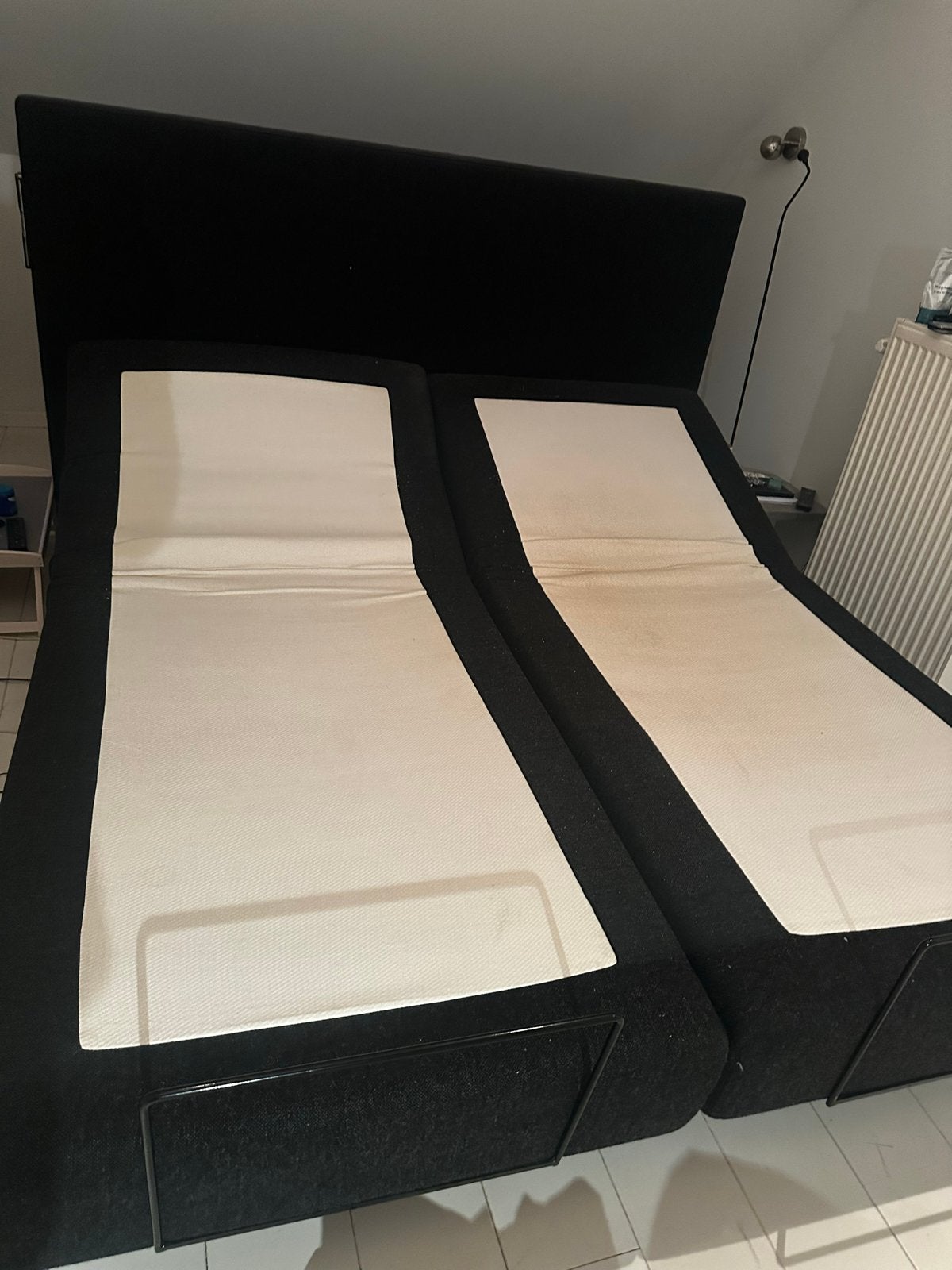 Sleep&Dream Boxspring 180x200cm met verstelbare bodem, Ophalen, Gebruikt, Tweepersoons, 180 cm
