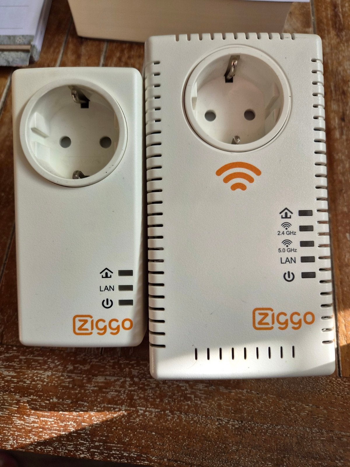 Ziggo Powerline WiFi adapters (set van 2), Computers en Software, Powerlines, Ophalen of Verzenden, Gebruikt, Ziggo