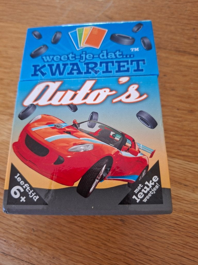 weet-je-dat...kwartet auto's, Ophalen of Verzenden, Kwartet(ten)
