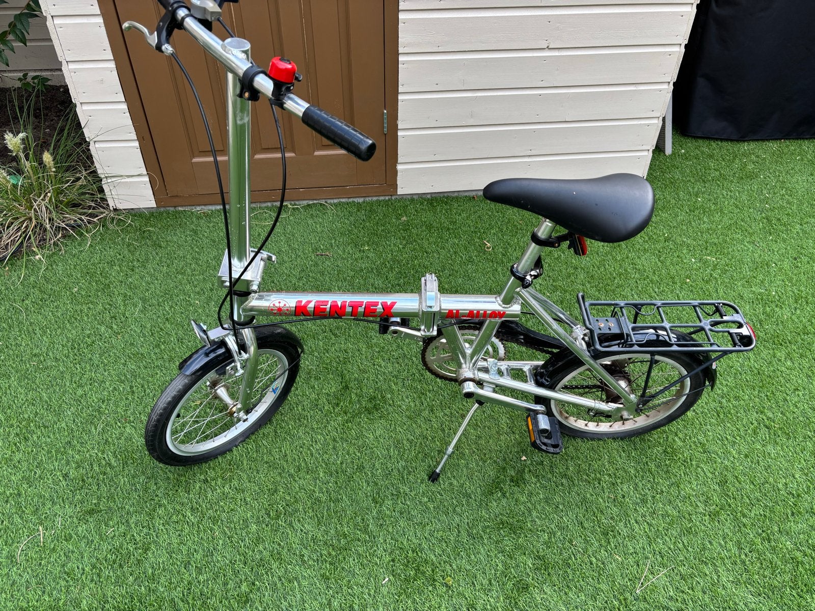 Kentex opvouwbare fiets - Compact en handig, Gebruikt, 16 tot 18 inch, Versnellingen, Totaal opvouwbaar