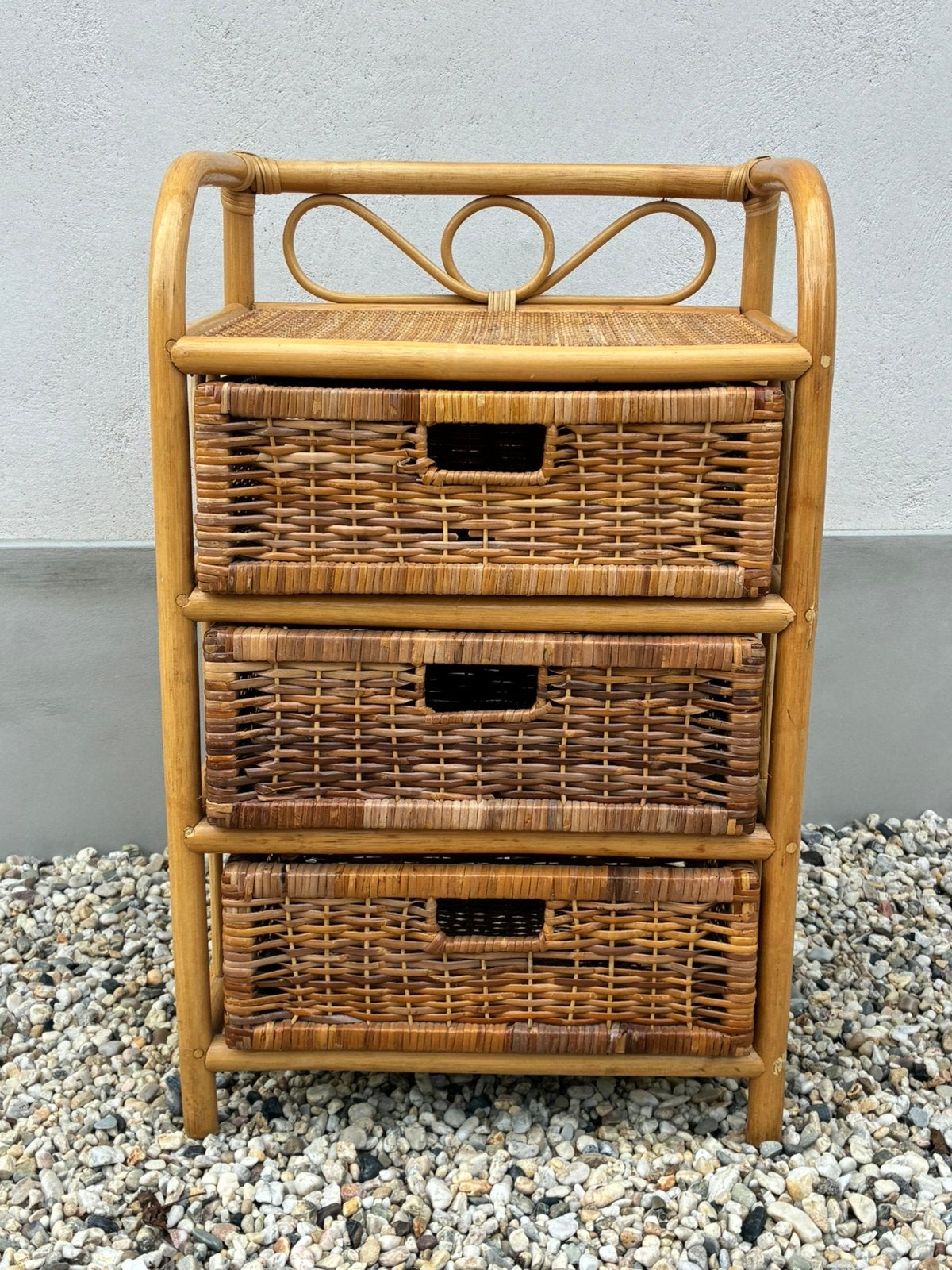 Rotan lade kastje, Ophalen, Overige materialen, Gebruikt, 100 tot 150 cm