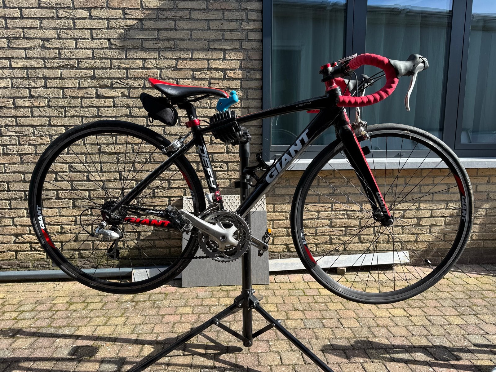 Giant Defy 2 racefiets - Rood/Zwart - Maat XS, Minder dan 49 cm, Ophalen of Verzenden, Gebruikt, Giant