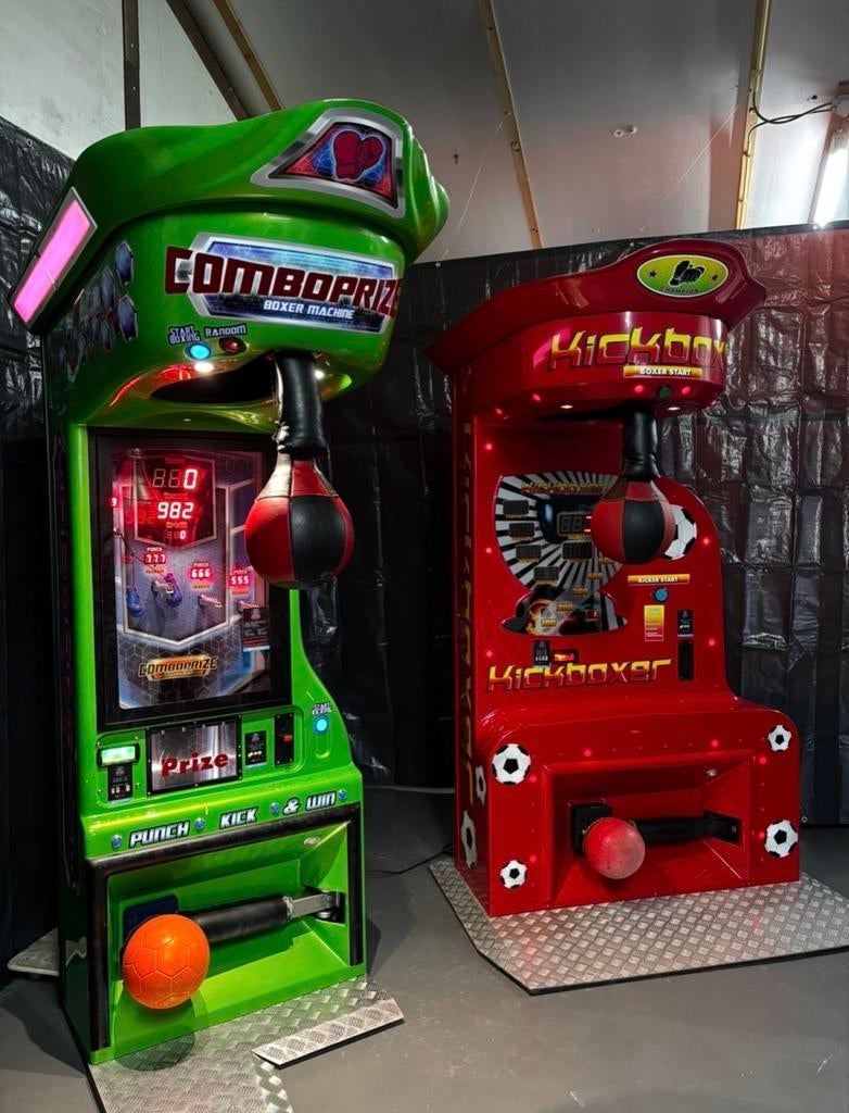 Verhuur Boksbal automaat voor feest / events !, Verzenden, Zo goed als nieuw, Overige