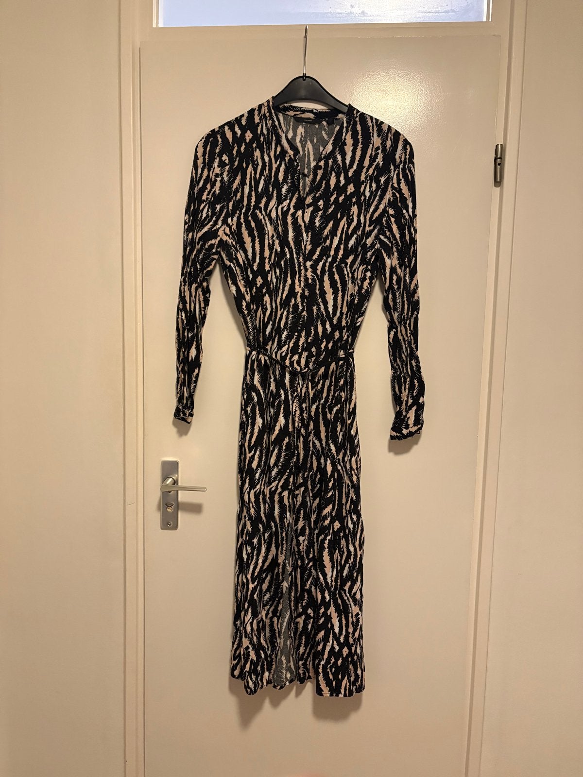 Vero Moda Zebra Print Jurk - Maat XL, Zwart, Maat 46/48 (XL) of groter, Ophalen of Verzenden, Gedragen