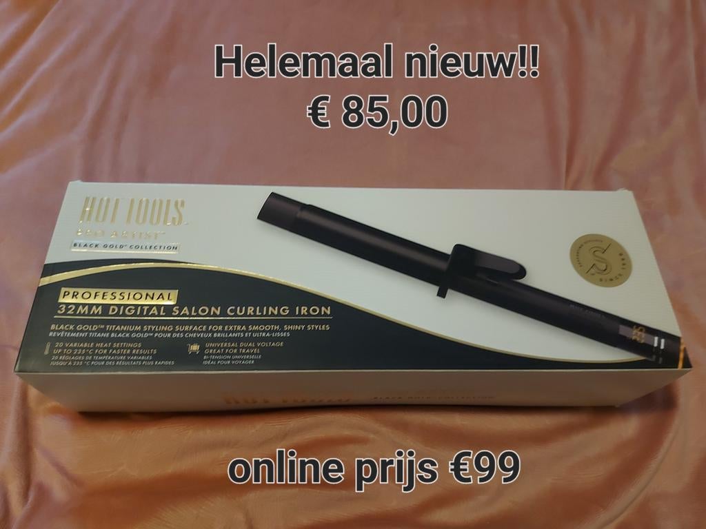 Hot tools haar kruller 32mm, Ophalen, Zo goed als nieuw