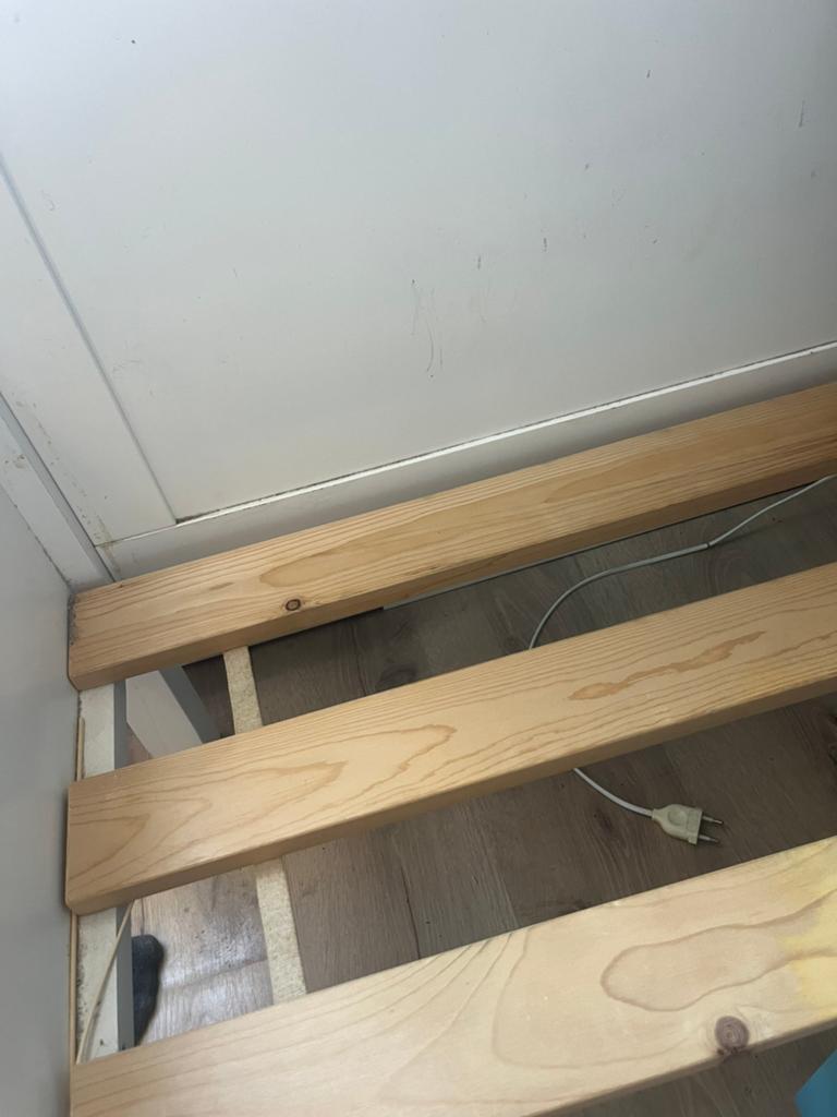 eenpersoonsbed van bopita 2x, Ophalen, Gebruikt, 90 cm, Eenpersoons