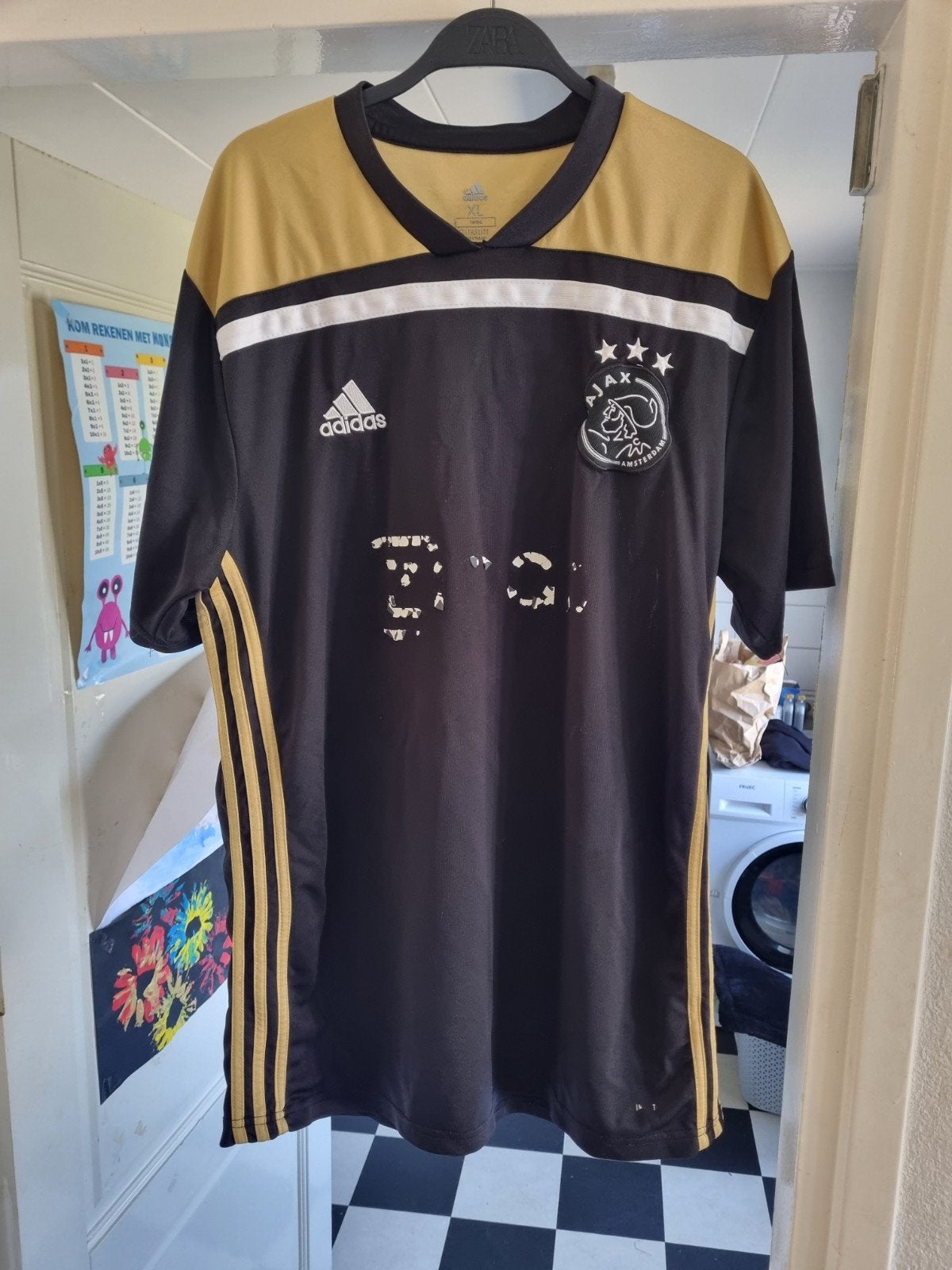 Ajax shirt seizoen 18/19 Ziggo xl, Maat XL, Ophalen of Verzenden, Shirt