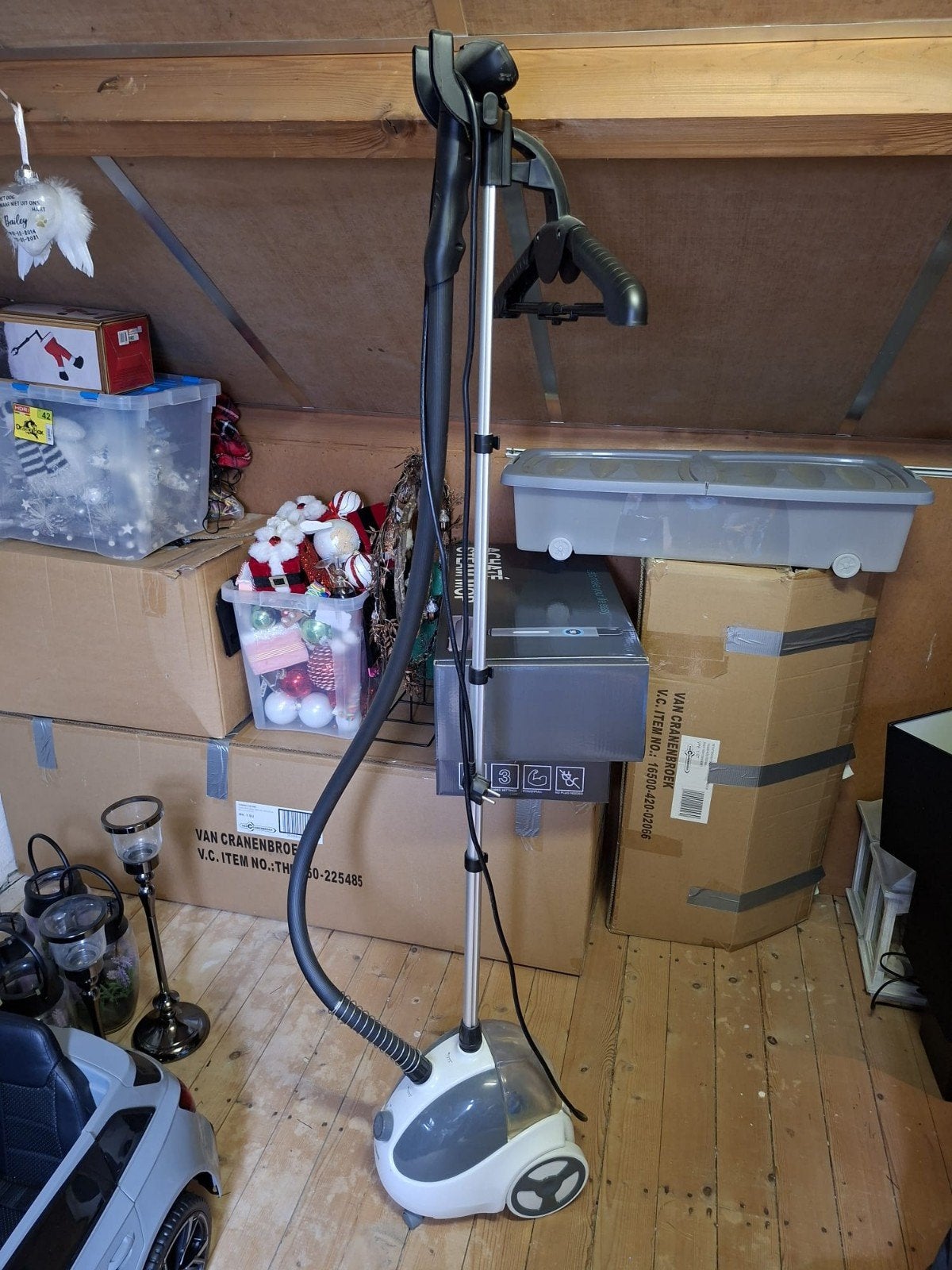 Handige kledingstomer voor kreukvrije kleding, Ophalen, Gebruikt, Kledingstomer