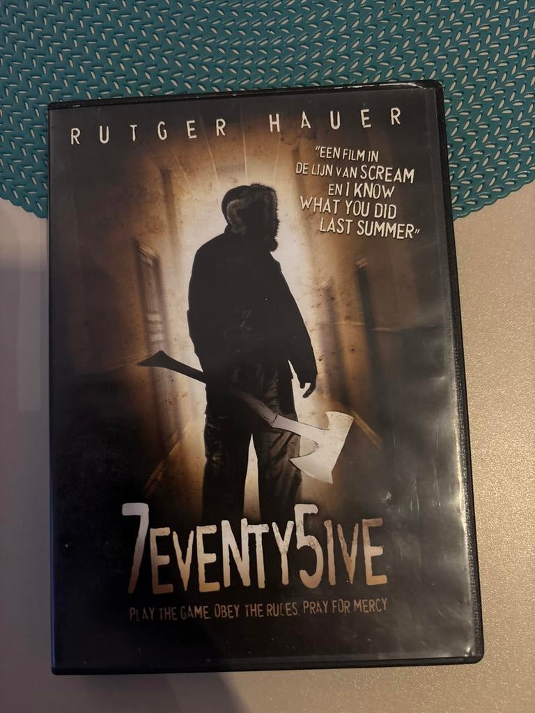 7eventy5ive DVD - Horrorfilm met Rutger Hauer, Vanaf 16 jaar, Ophalen of Verzenden, Gebruikt, Slasher