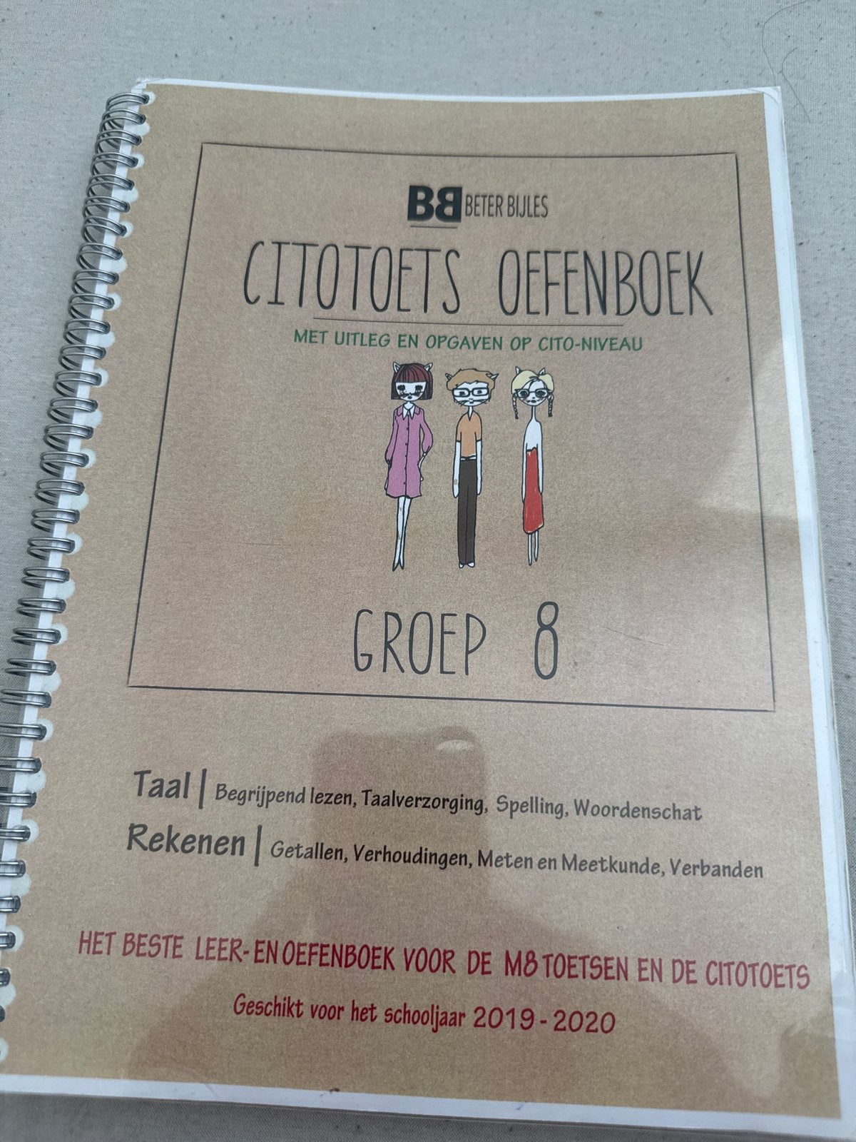Citotoets Oefenboek Groep 8 (2019-2020), Ophalen, Gelezen, Overige niveaus, Nederlands