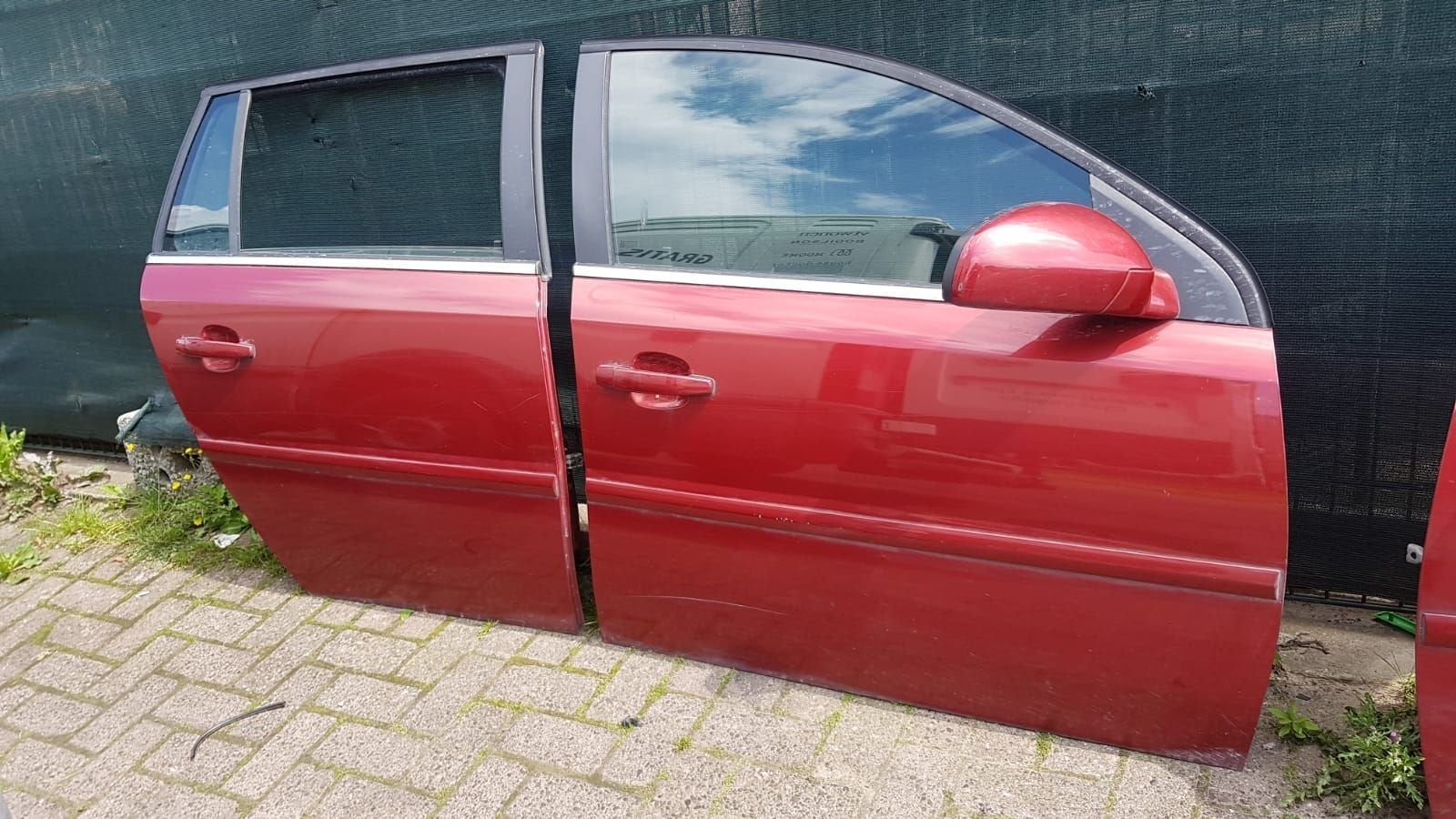 OPEL VECTRA C PORTIEREN RV+RA BJ 2005, Gebruikt, -, Deur, -