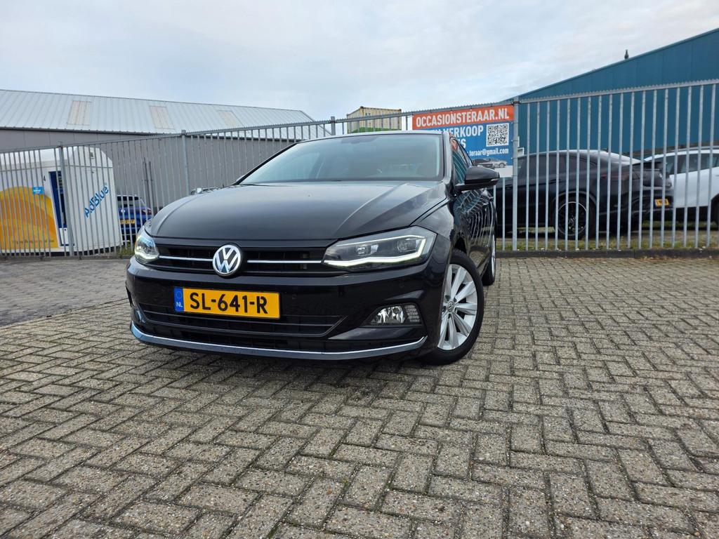 Volkswagen Polo 1.0 TSI Highline#Aut#Pano#116PK#Lederblk, Gebruikt, 116 pk, Bedrijf, 3 cilinders