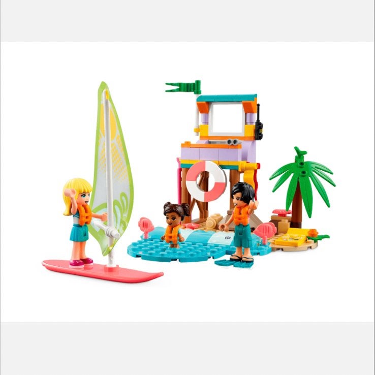 Foto 5 van Lego Friends set 41710 surfer strandplezier + gratis kano