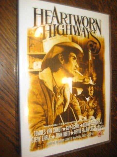 Heartworn highways is james szalapskis legendarische docu, Cd's en Dvd's, Dvd's | Muziek en Concerten, Zo goed als nieuw, Documentaire