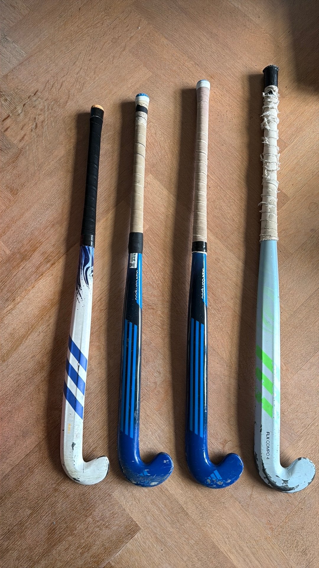 Hockeysticks veld 33, 34 en 36 inch Adidas, Verzenden, Gebruikt, Stick