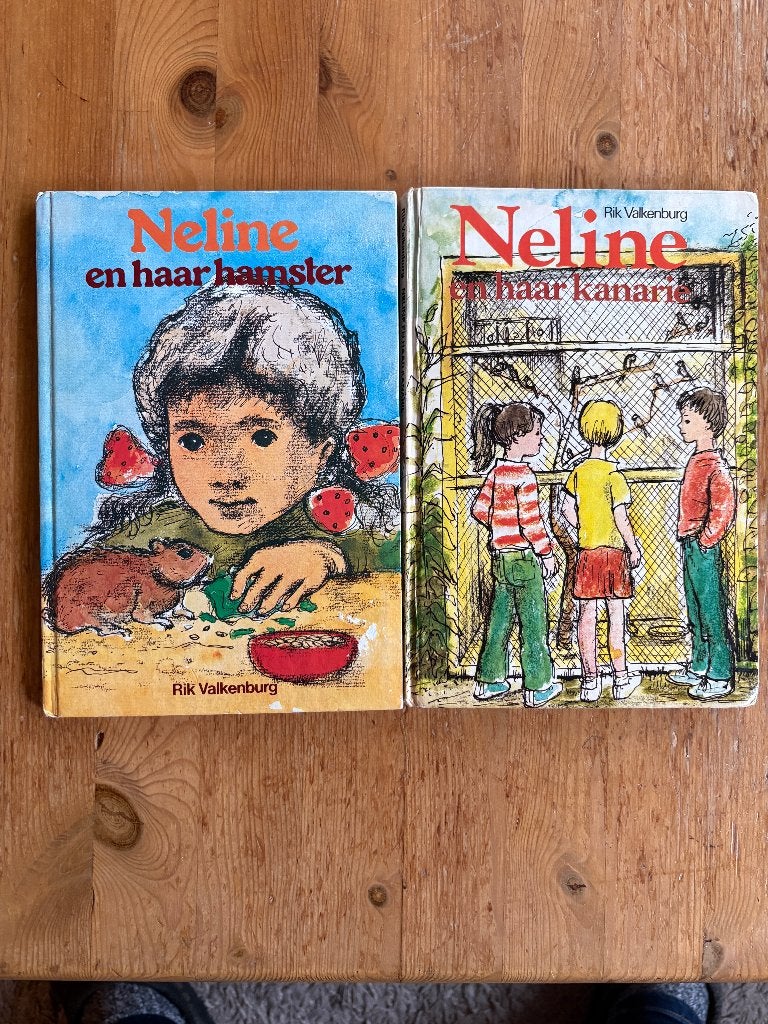 Neline en haar hamster/Neline en haar kanarie Rik Valkenburg, Ophalen of Verzenden, Gelezen, Fictie algemeen