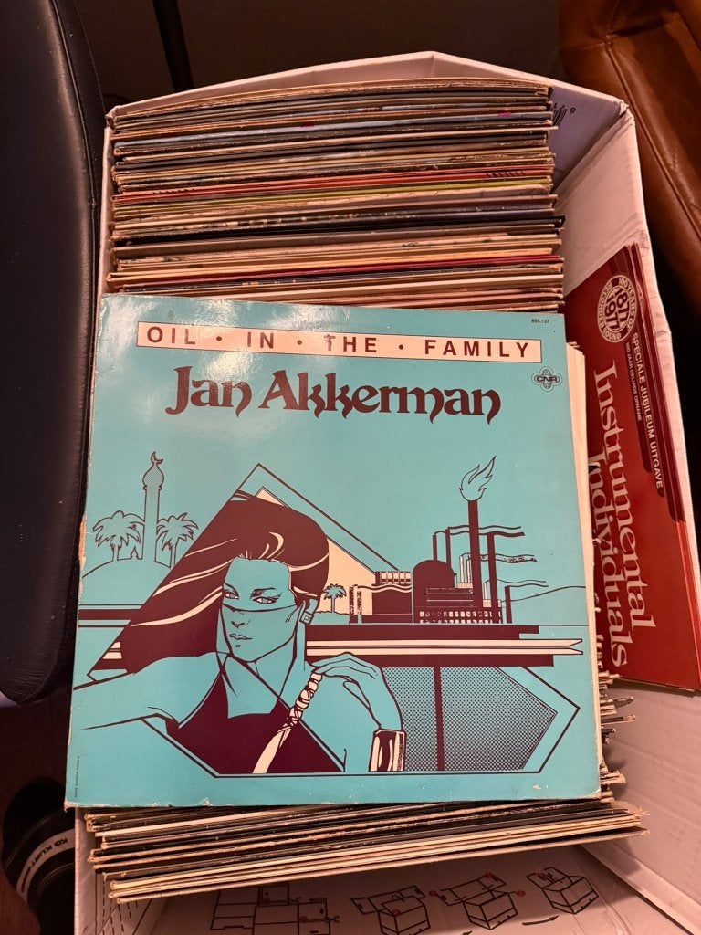 Jan Akkerman - Oil in the family LP, LP, Ophalen of Verzenden, Zo goed als nieuw, 12 inch
