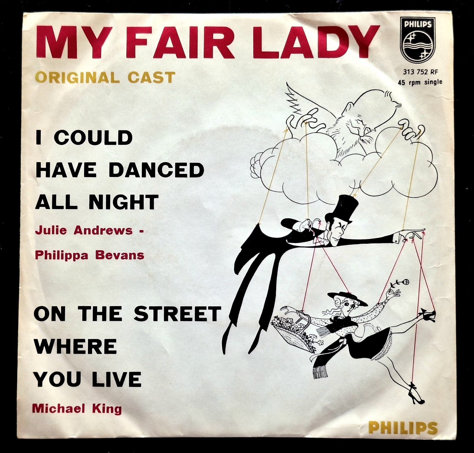 7"/SINGLE  ORIGINAL CAST - My Fair Lady, Ophalen of Verzenden, Gebruikt, Pop