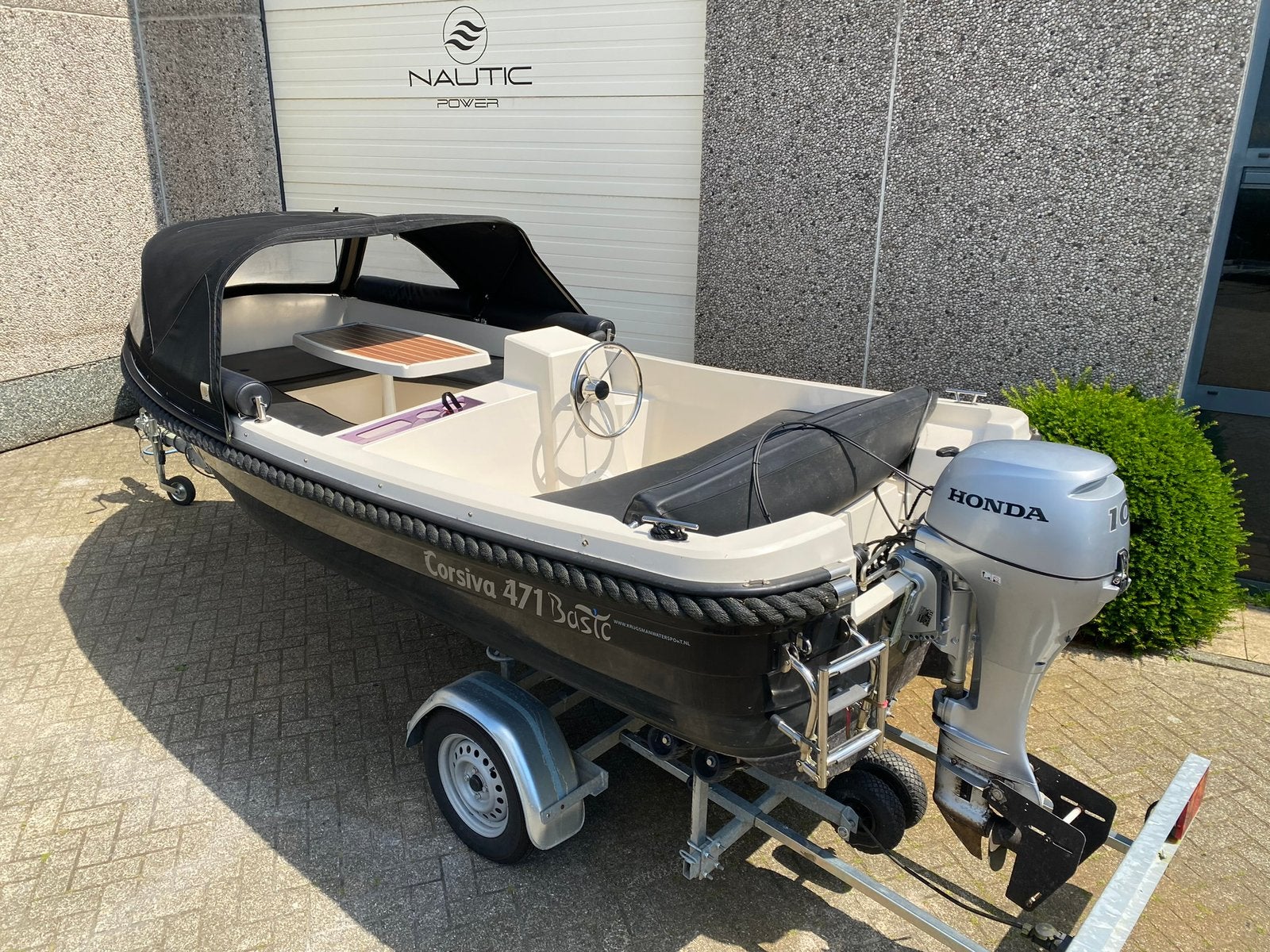 Prachtige Corsiva 471 sloep incl 10pk vaarklaar!, Watersport en Boten, 1.80 meter, Ophalen, Afdekzeil, Admiral