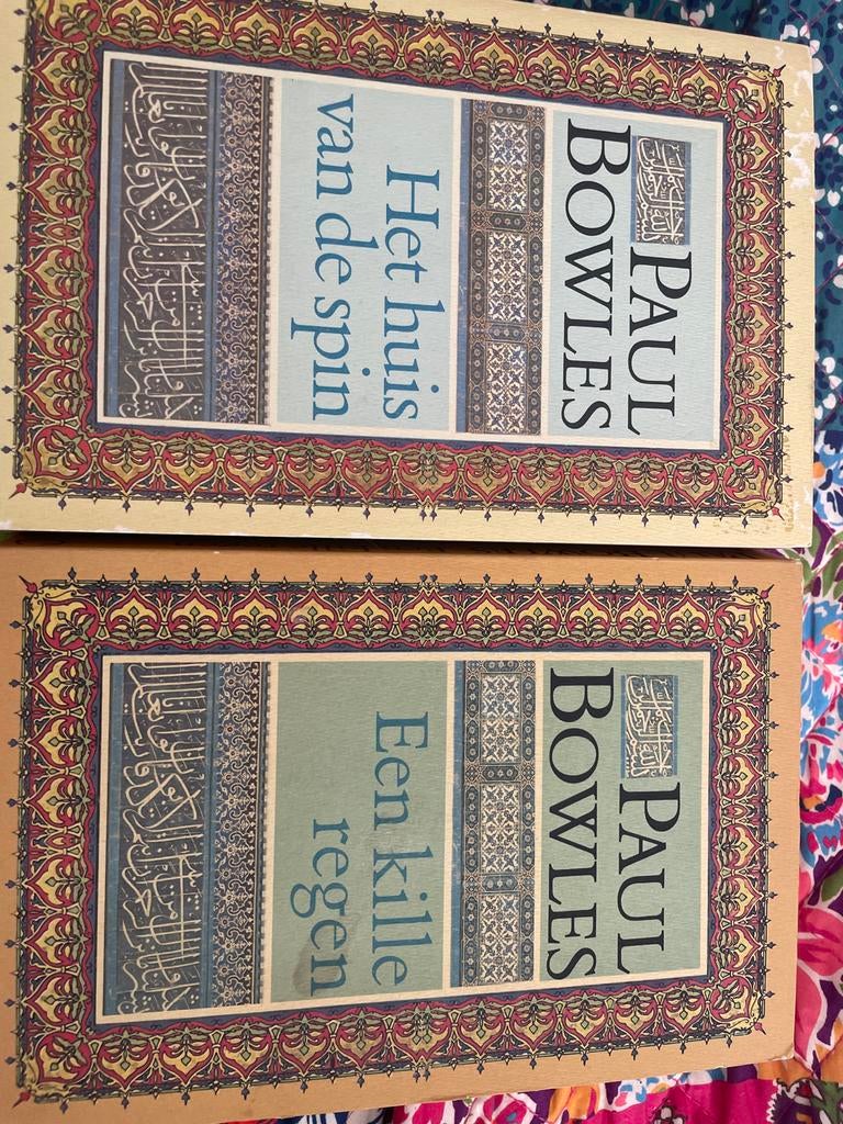 Paul Bowles: Het huis van de spin & Een kille regen, Ophalen of Verzenden, Gelezen, Nederland