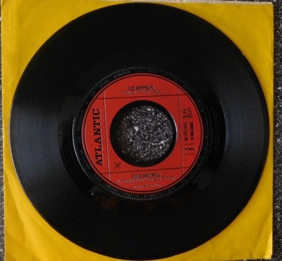 Led Zeppelin - rock and roll & Four sticks (vanaf € 15,00), Gebruikt, 7 inch, Ophalen of Verzenden, Poprock