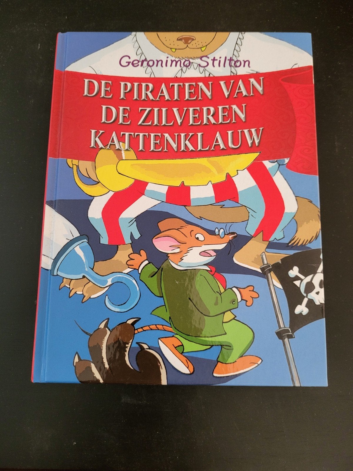 De piraten van de Zilveren Kattenklauw, Geronimo Stilton, Ophalen of Verzenden, Zo goed als nieuw, Fictie