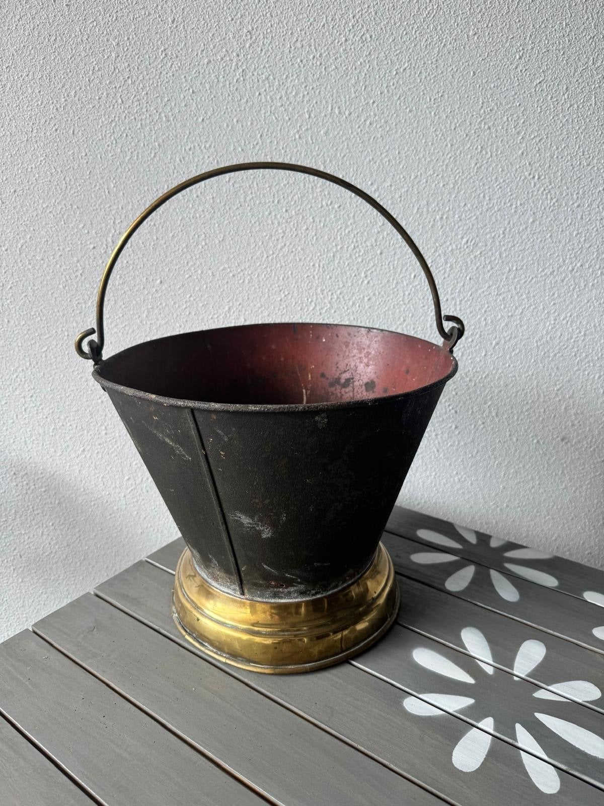 Antieke kolenemmer, ook leuk als plantenbak, Ophalen of Verzenden