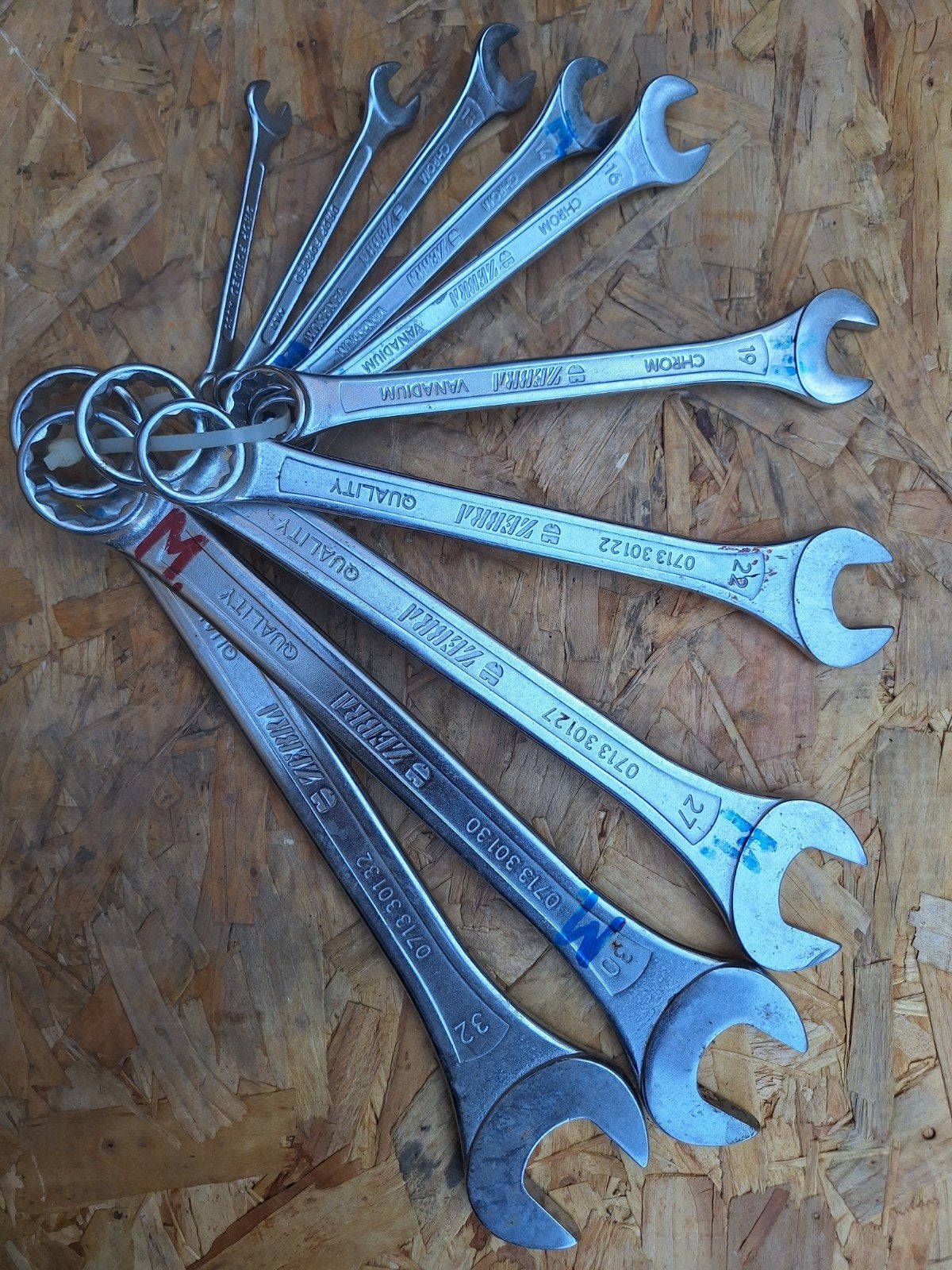 Wurth Zebra steek-ring sleutels, Auto diversen, Autogereedschap, Ophalen of Verzenden, Zo goed als nieuw