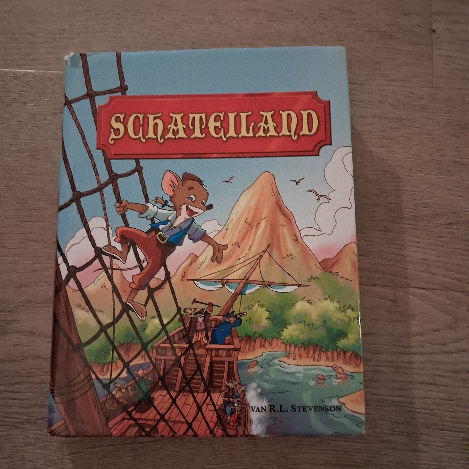 Geronimo Stilton - Schateiland (nieuw), Boeken, Ophalen, Zo goed als nieuw