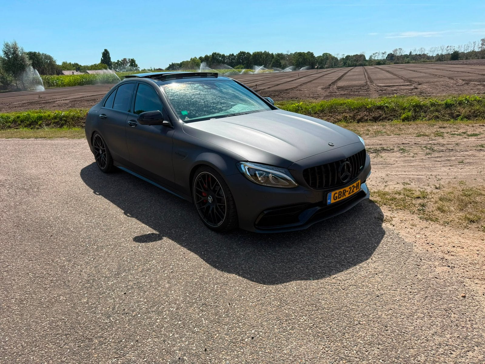 Mercedes-Benz AMG C63 S 510PK| Perf. Seats | Driver Package, Automaat, Achterwielaandrijving, 510 pk, Zwart