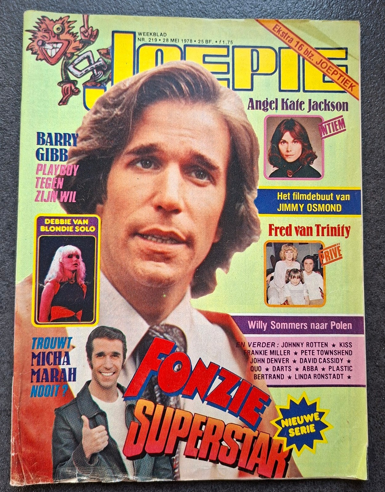 Joepie (Weekblad) nr 219 (28 Mei 1978) Compleet Vintage, Verzamelen, Ophalen of Verzenden, Tijdschrift