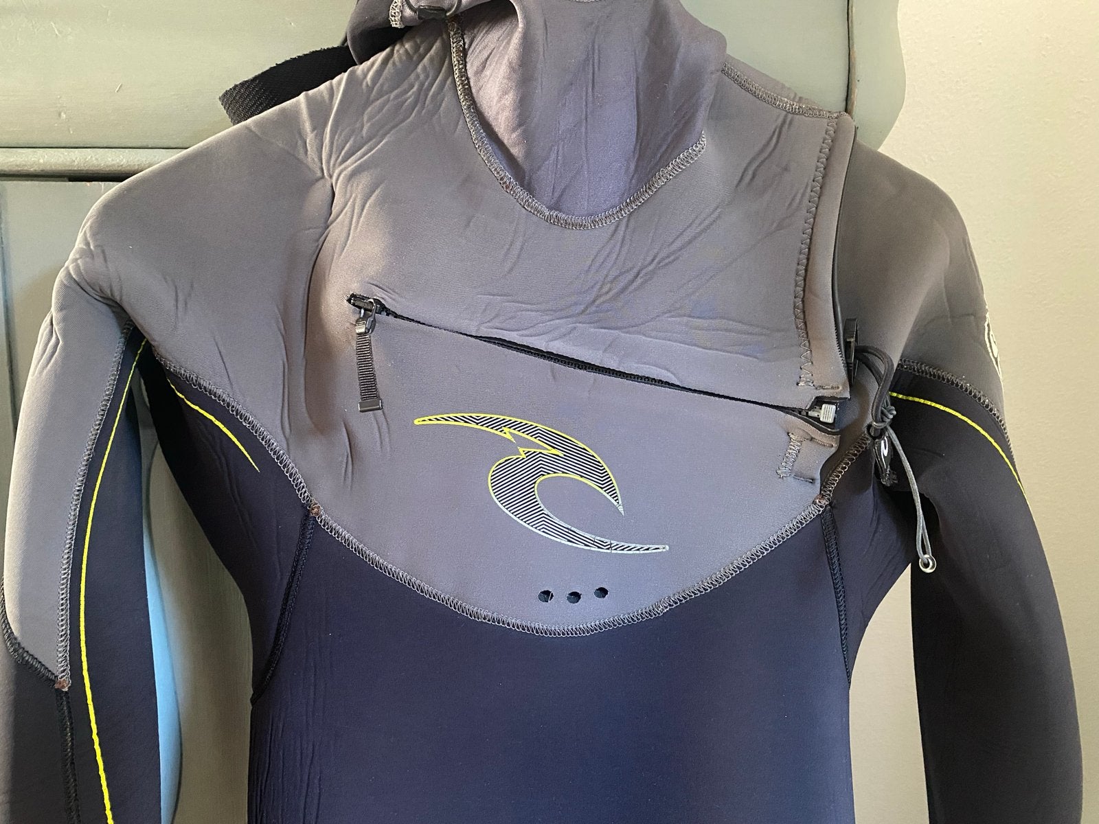 Rip Curl E-Bomb 5.5/4.5mm Winterwetsuit  met capuchon, Ophalen of Verzenden, Gebruikt, Overige typen